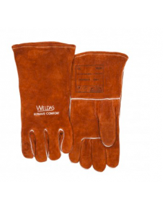GUANTES SOLDADOR MARRÓN...